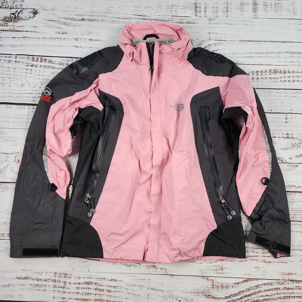 The North Face Summit Series Gore-Tex Mountain Jacket Mens S Pink Gray